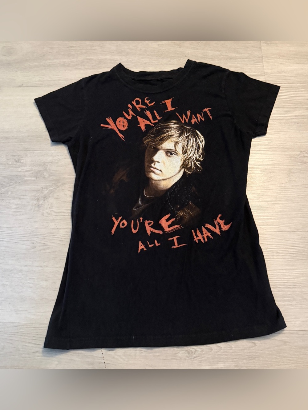 American Horror Story Murder House Evan Peters You're All I Want Women’s M Shirt